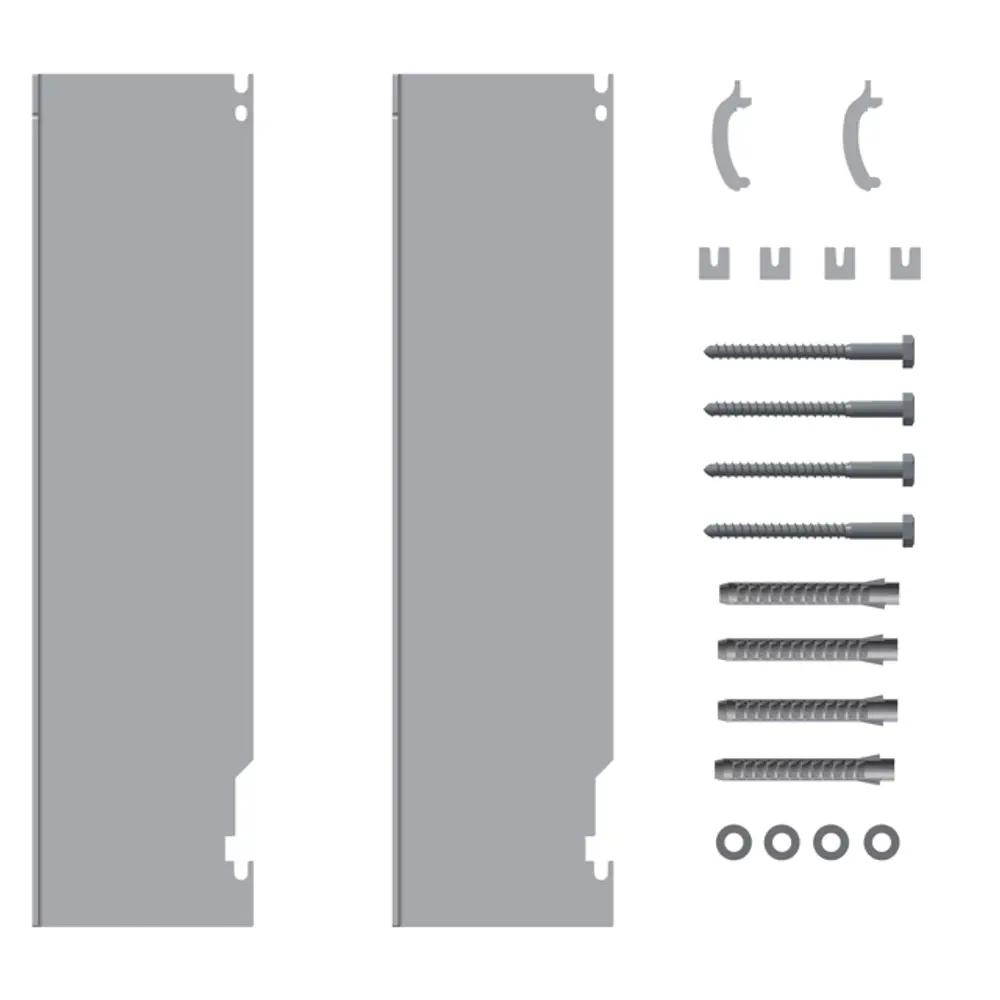 Kermi Wandkonsole WA100 für Hygiene-Kompakt-FHK, Typ 10, 20 und 30, BH 900 mm, ZB02190005